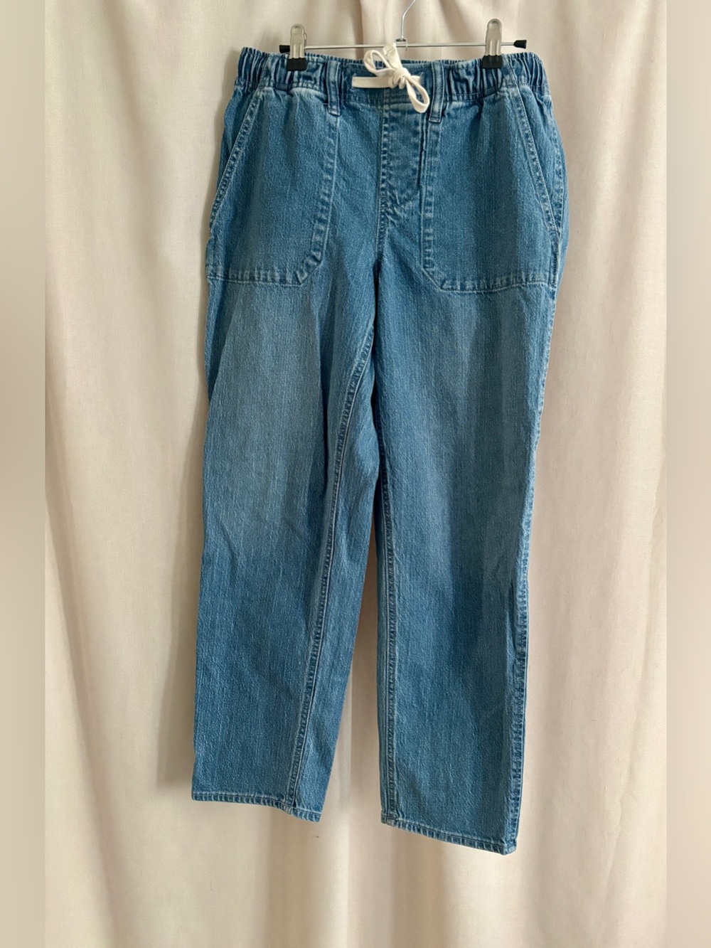 Buffalo Cropped Drawstring Jeans — Size S